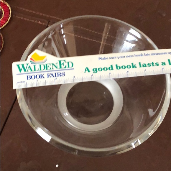 Vera wang bowl crystal large - Picture 3 of 3